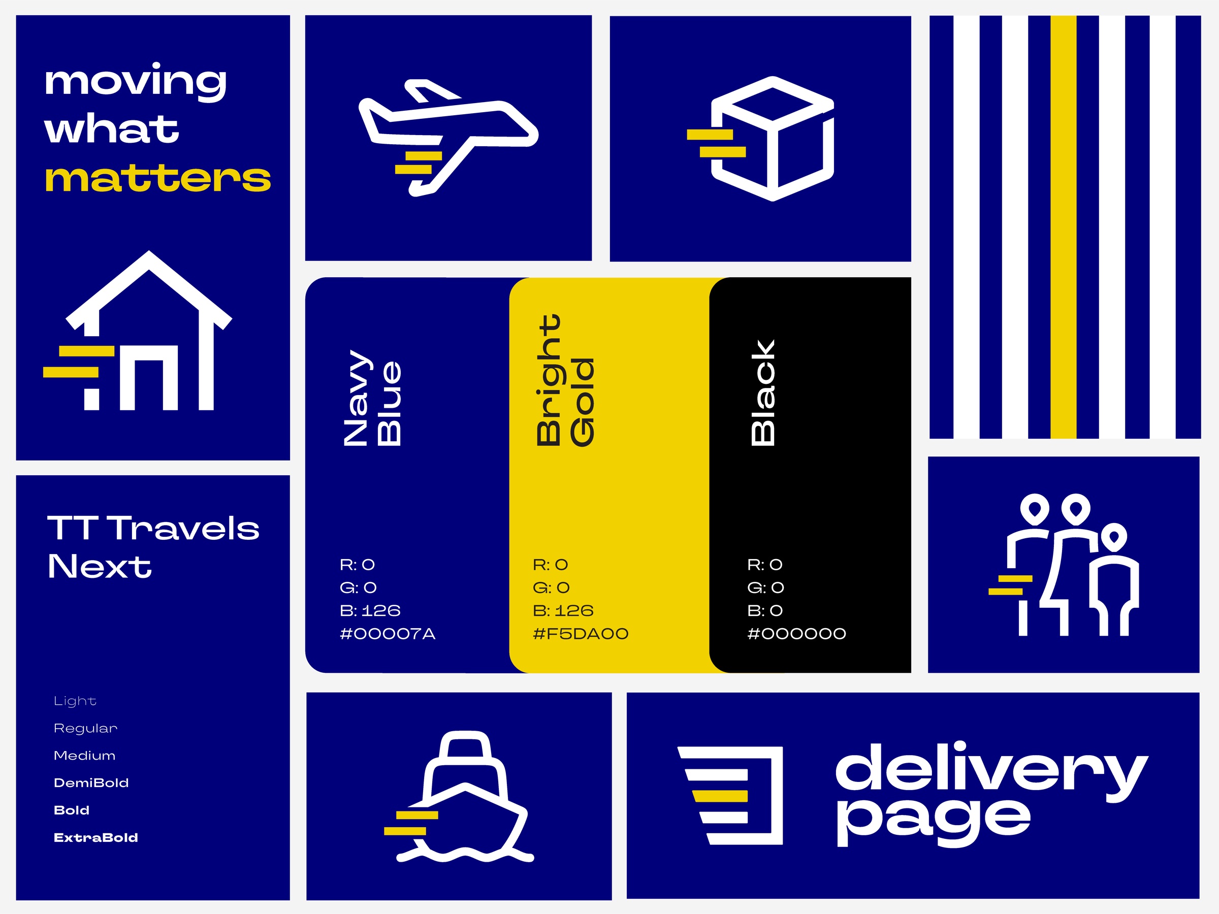 DeliveryPage project visual 2