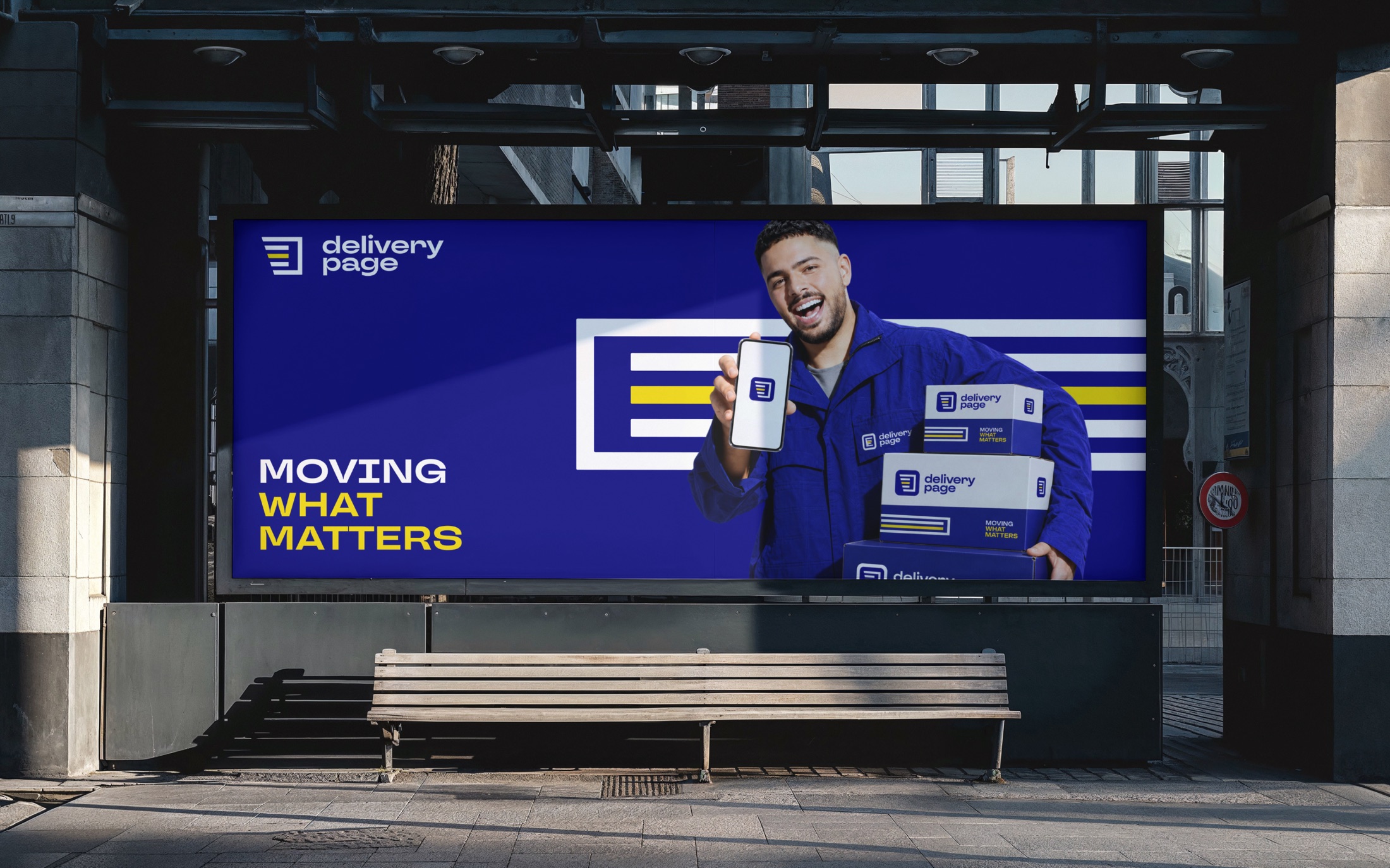 DeliveryPage project visual 1