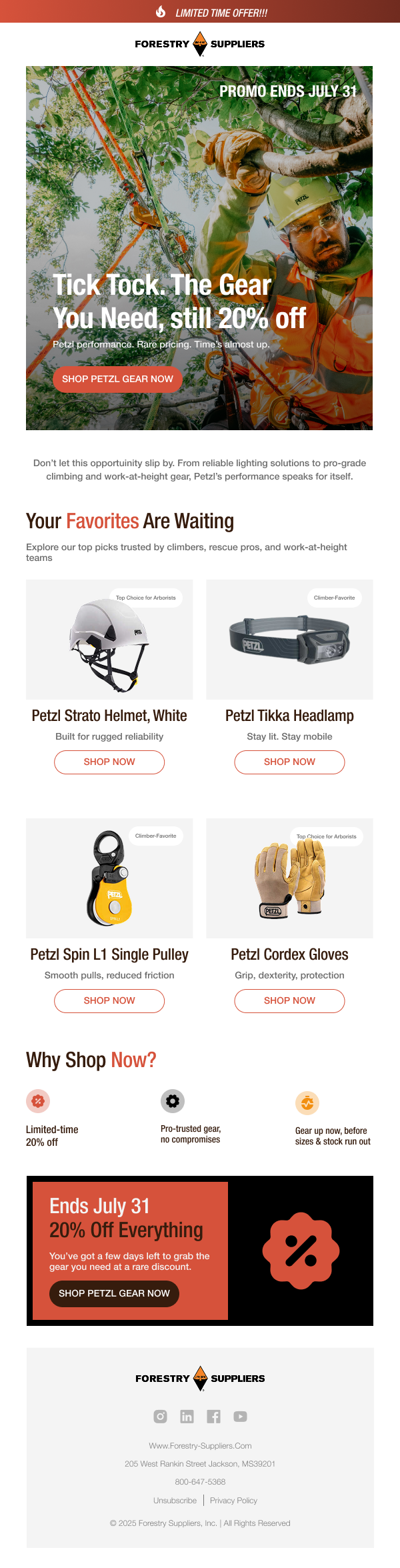 Final Offer Reminder email design preview